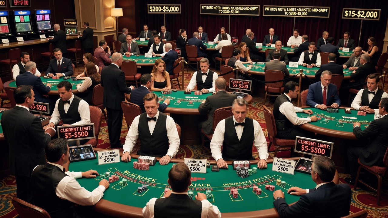Blackjack Table Limits Explained: Minimums, Maximums, and How Betting Limits Work at Casinos