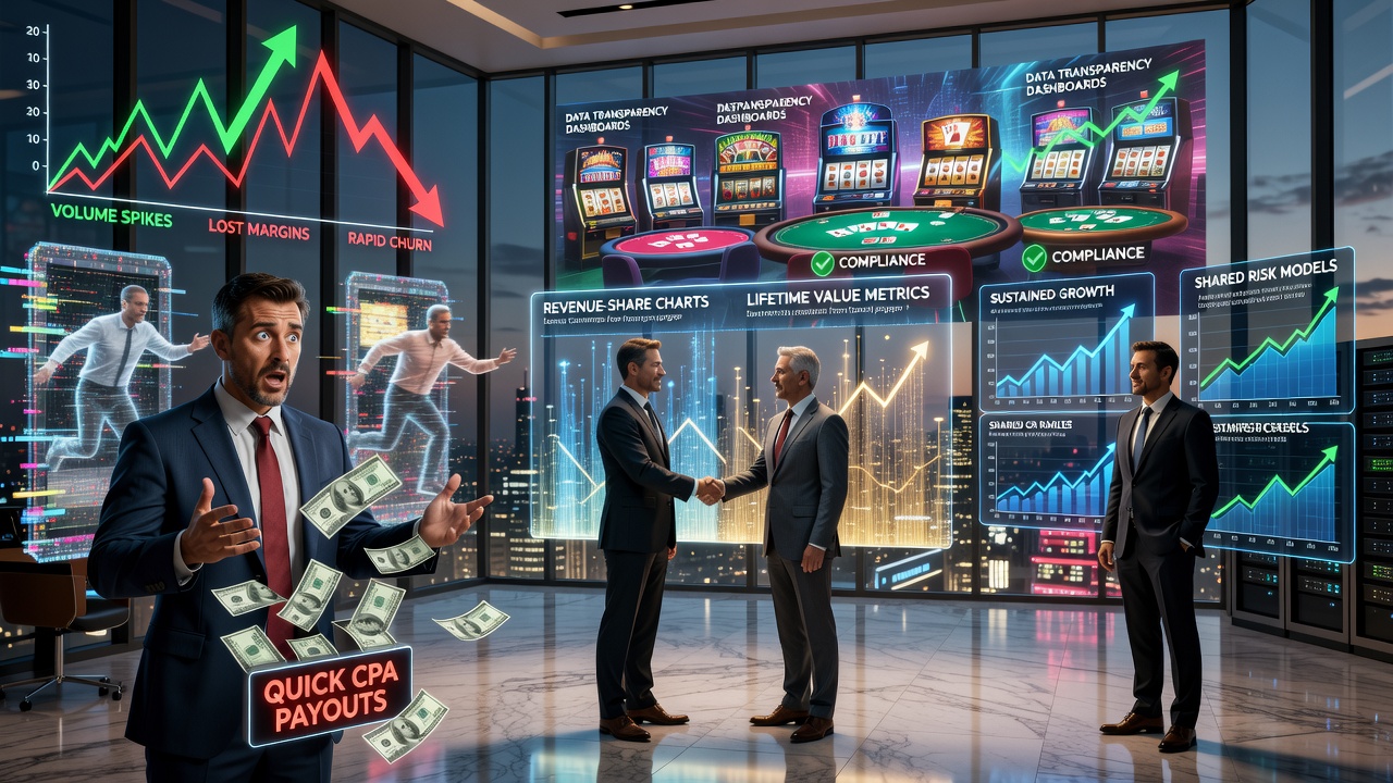 iGaming Affiliate Deals Shift From Quick Payouts to Shared Risk
