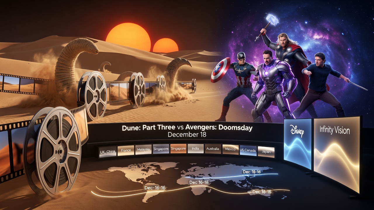Studios Draw Battle Lines as Dune and Avengers Collide in December