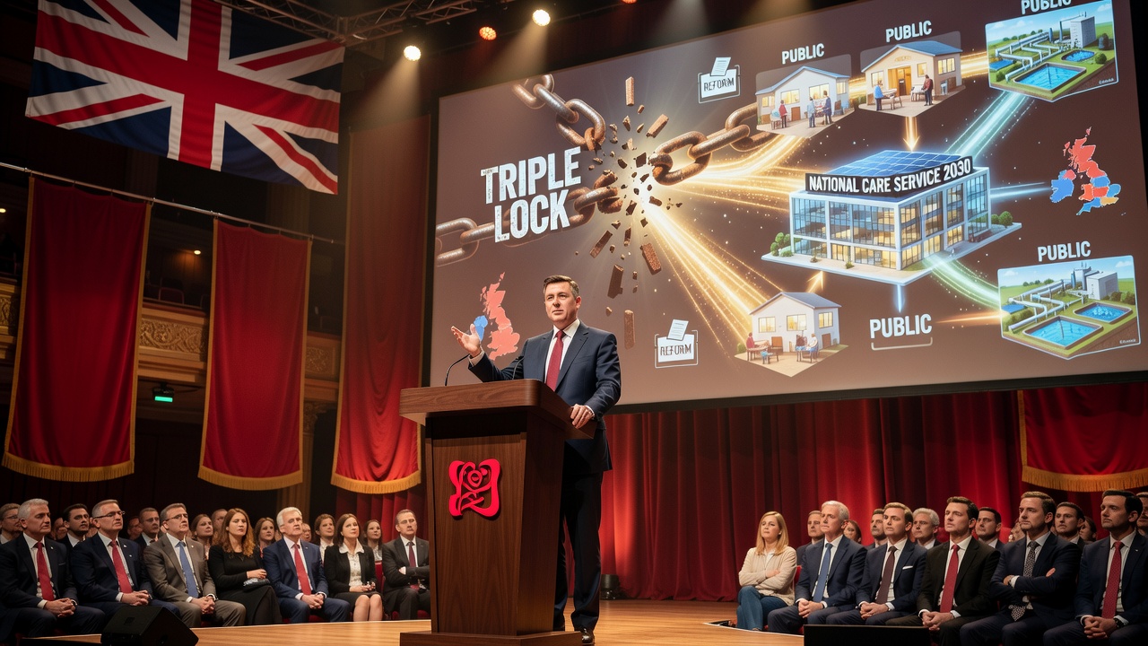Burnham Pledges to Scrap Pension Triple Lock for Care Funding