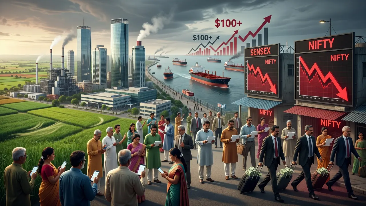 India's Stock Market Slumps Even as Growth Stays Strong