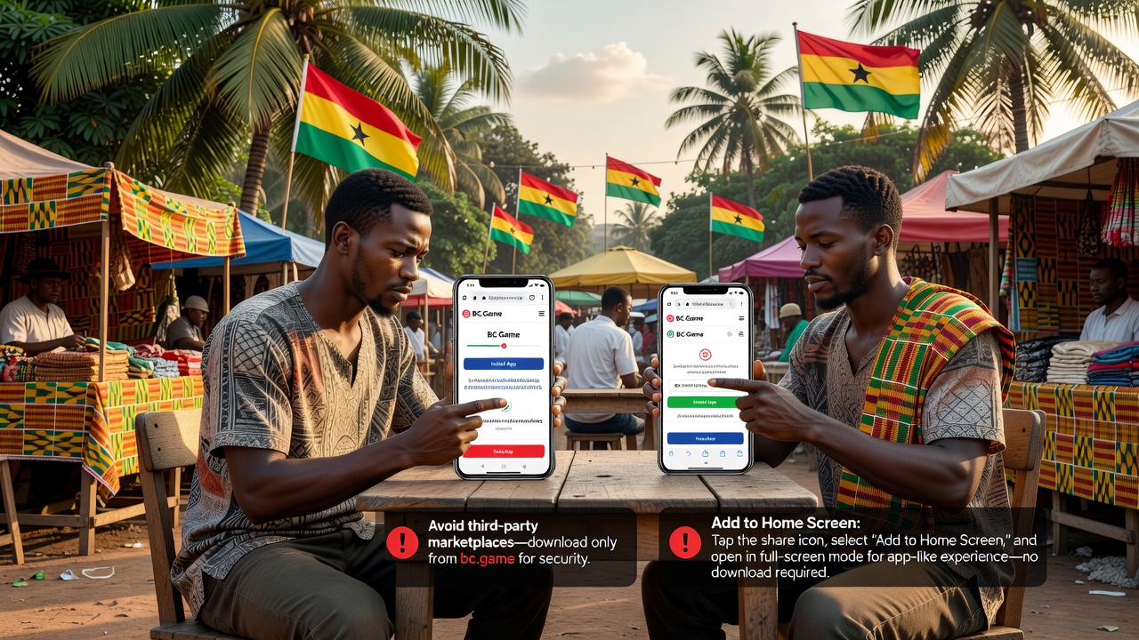 How Ghanaian Players Access BC.Game Without Official App Stores