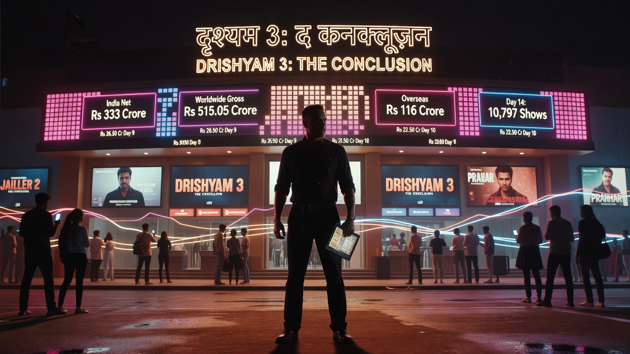 Drishyam 3 Holds Steady at Box Office, Nears Rs 350 Crore