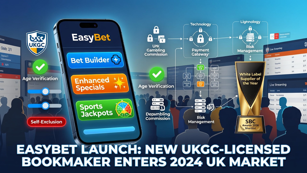 New UKGC-Licensed Bookmaker EasyBet Enters a Crowded Market